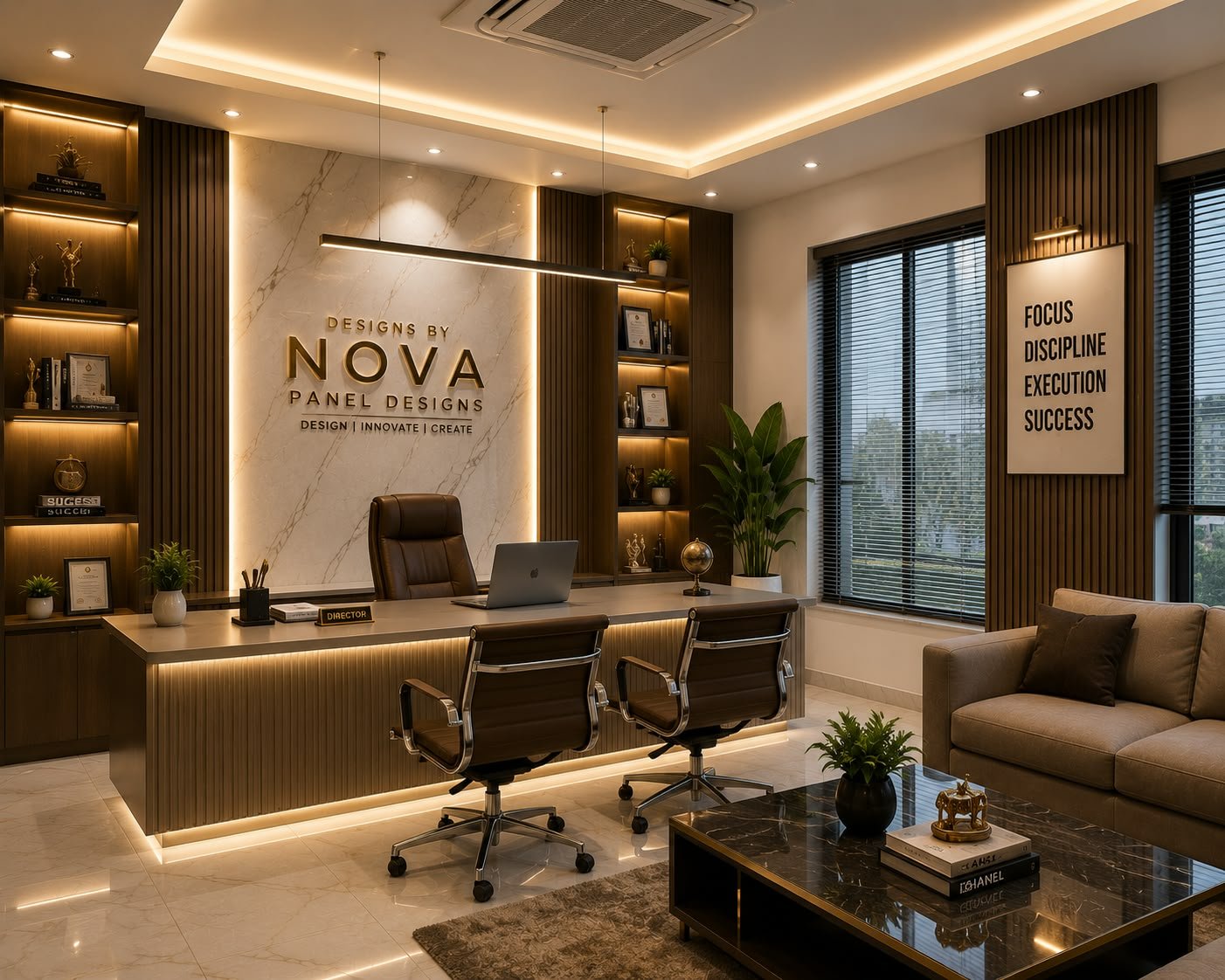 Designer Panel Wall - Nova Panel Designs
