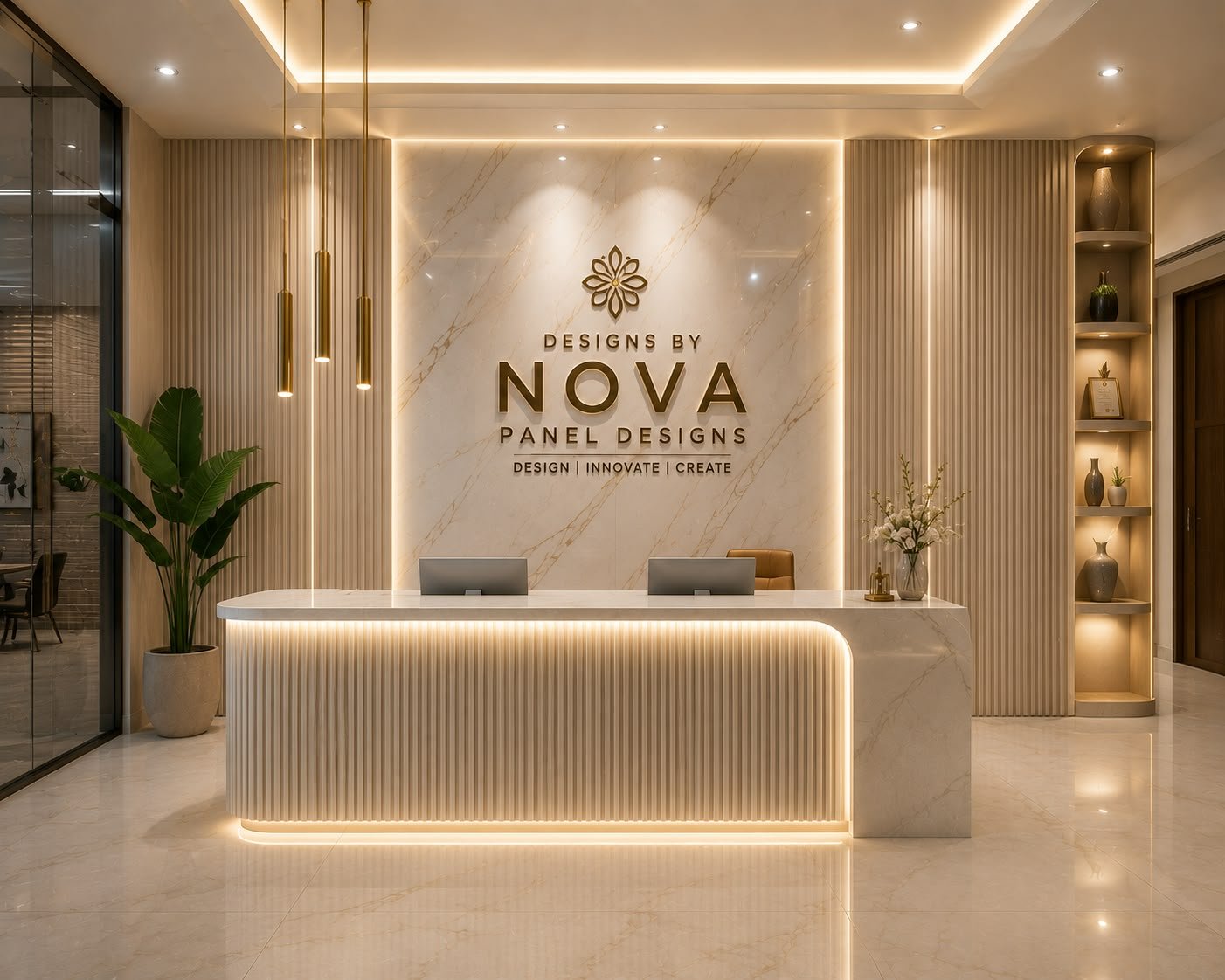 Luxury TV Wall - Nova Panel Designs