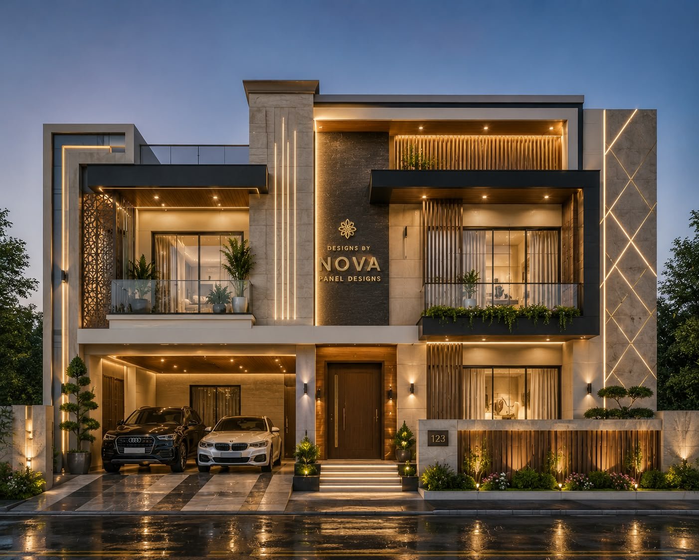 Designer Fluted Walls - Nova Panel Designs